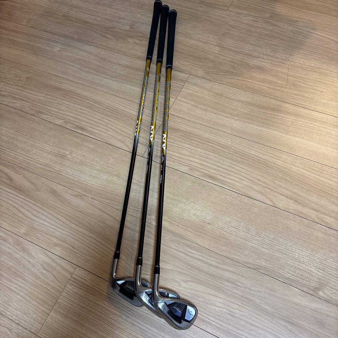 キャロウェイローグst max fastアイアン3本セット