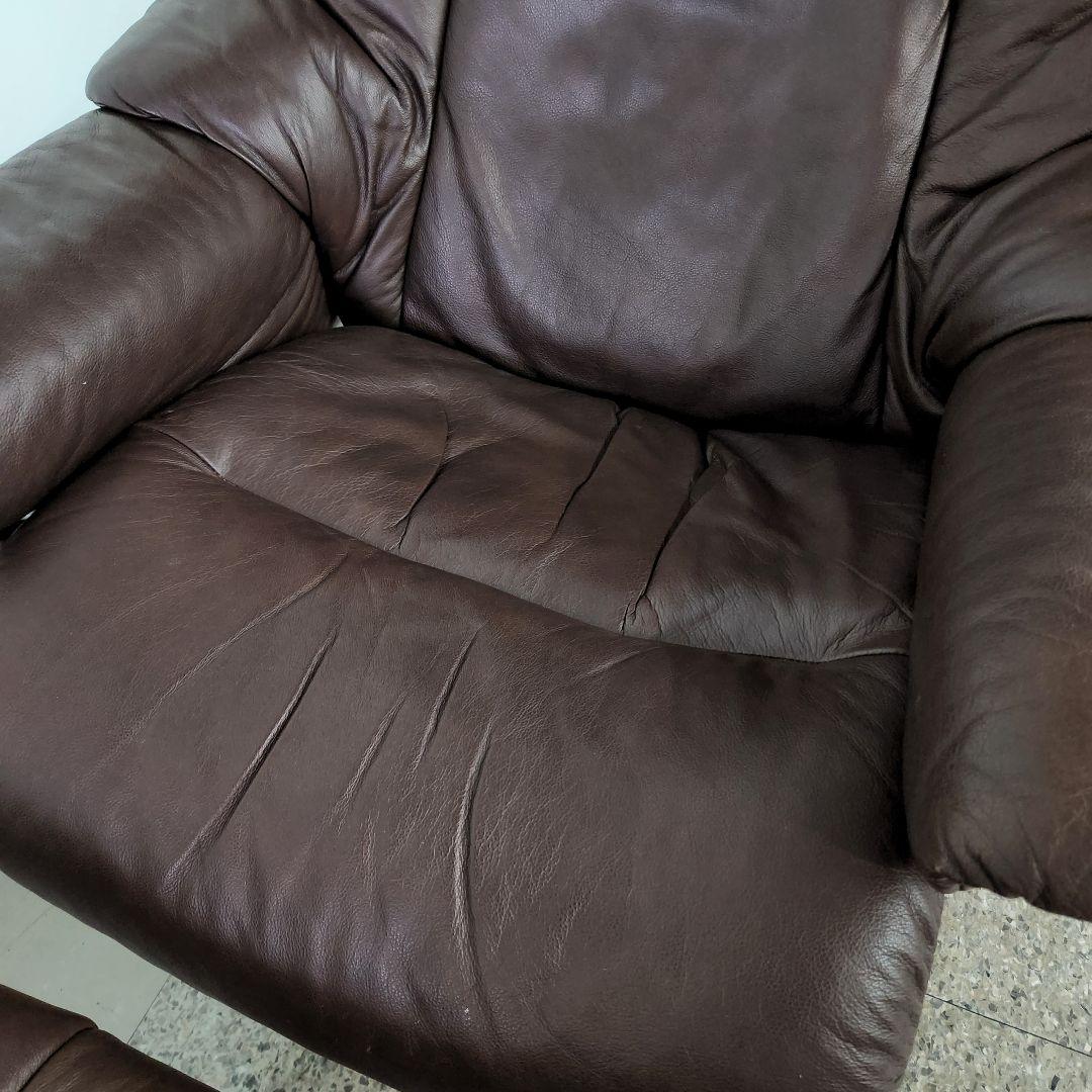 EKORNES ストレスレスチェア ブラウン ノルウェー産 オットマン付き