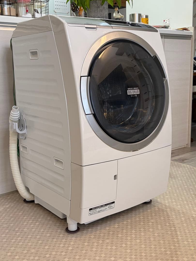 日立　ヒートリサイクル 風アイロン ビッグドラム スリム 2015年製