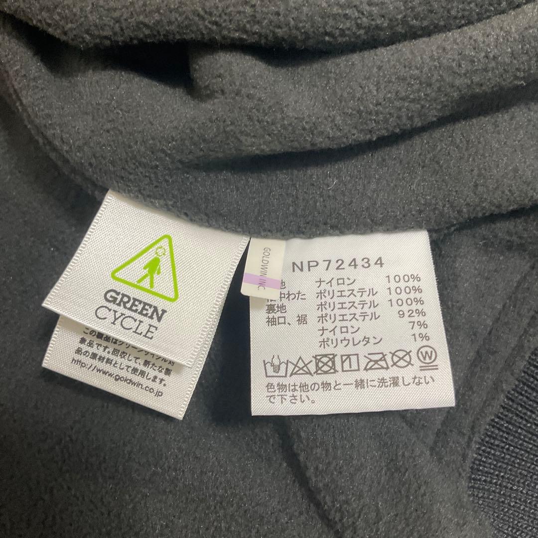 S*E様 THE NORTH FACEブラック　コンパクトノマドブルゾン　サイズ