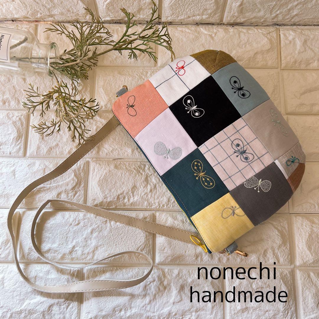 ミナペルホネン ハンドメイド ショルダーバッグ サコッシュ ポーチ バッグ