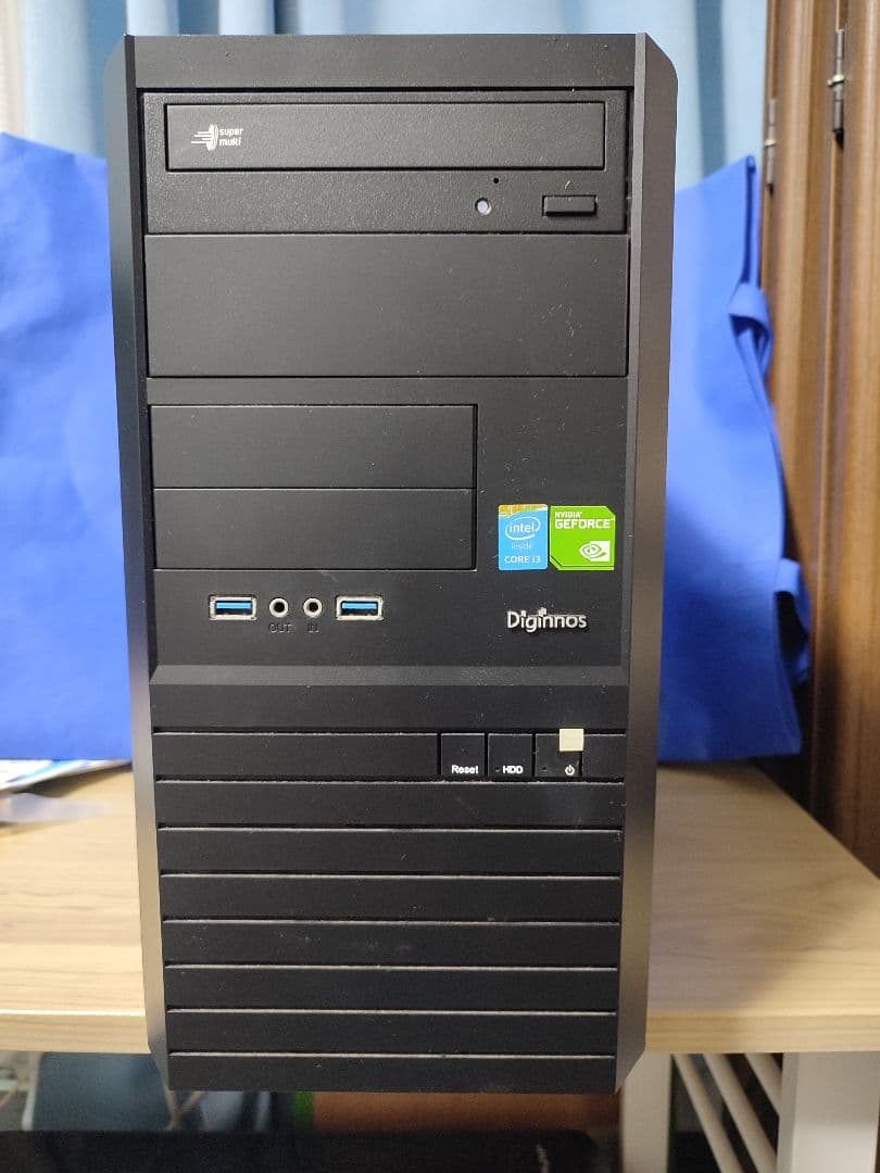 起動確認済　ドスパラ　Raytrek MD-4　デスクトップパソコン