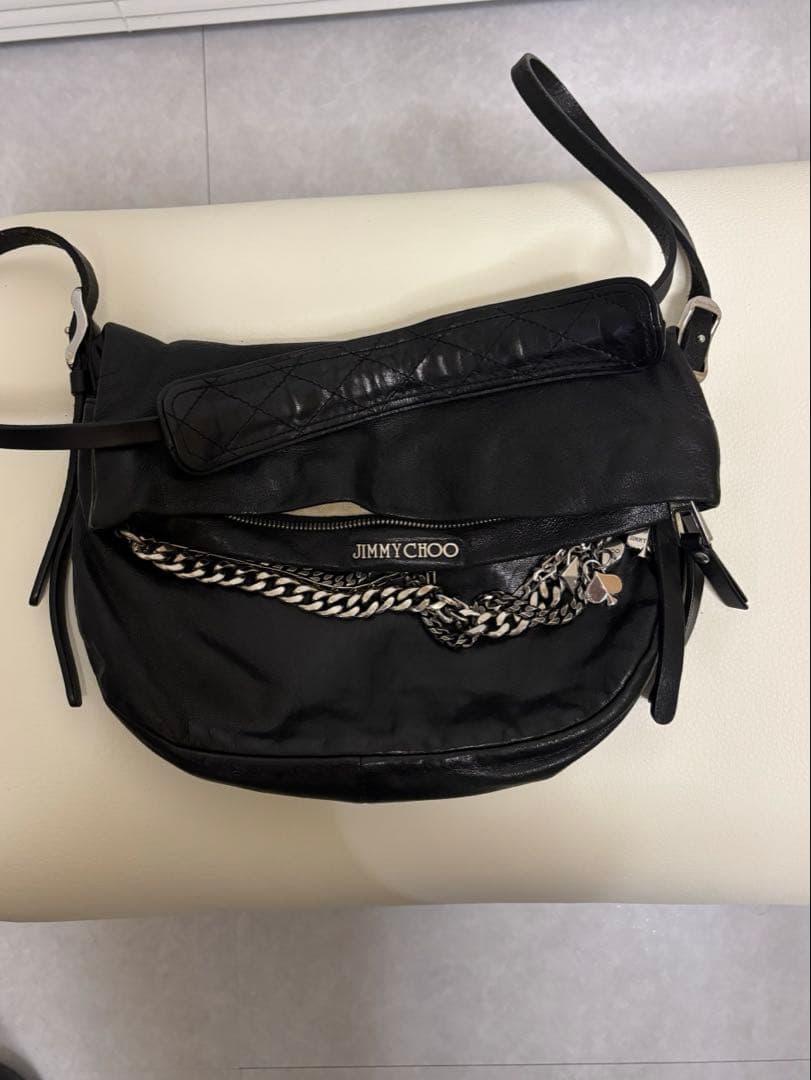 JIMMY CHOO バイカーバッグ