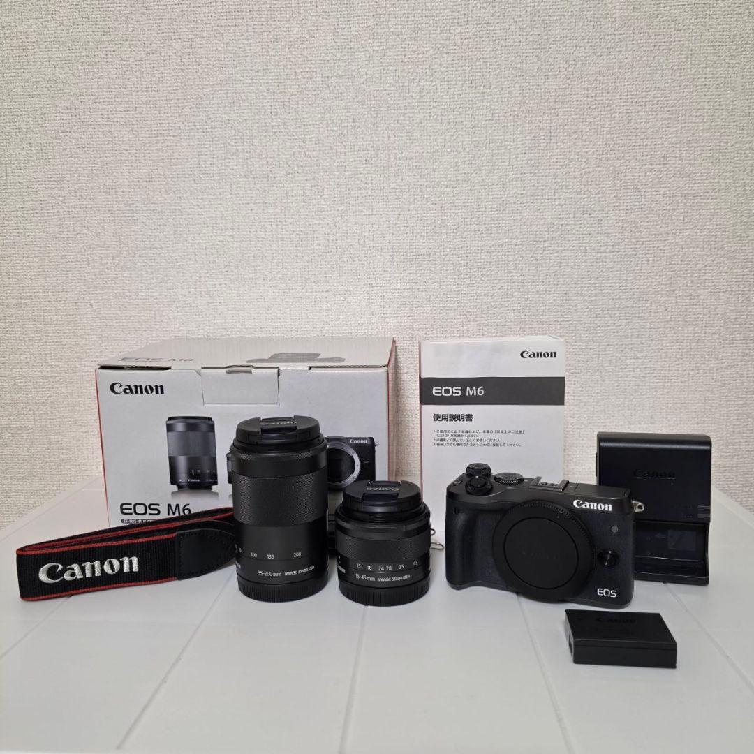 Canon EOS M6 ミラーレスカメラ レンズ
