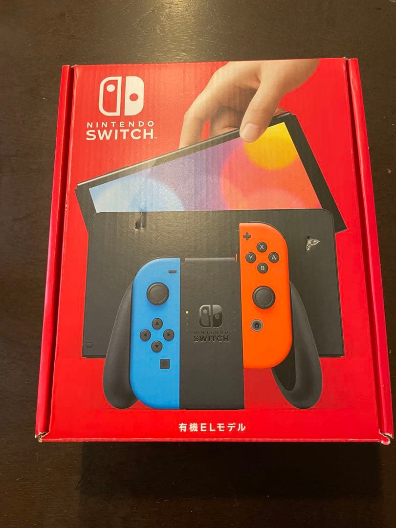 Nintendo Switch 有機ELモデル 青/赤（箱・付属品完備)
