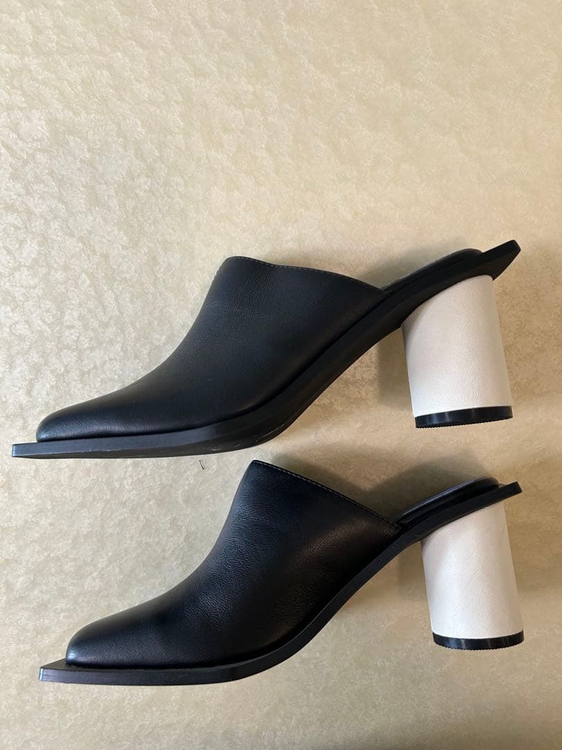 美品★ WIDE SQUARE MULE / ワイドスクエアミュール