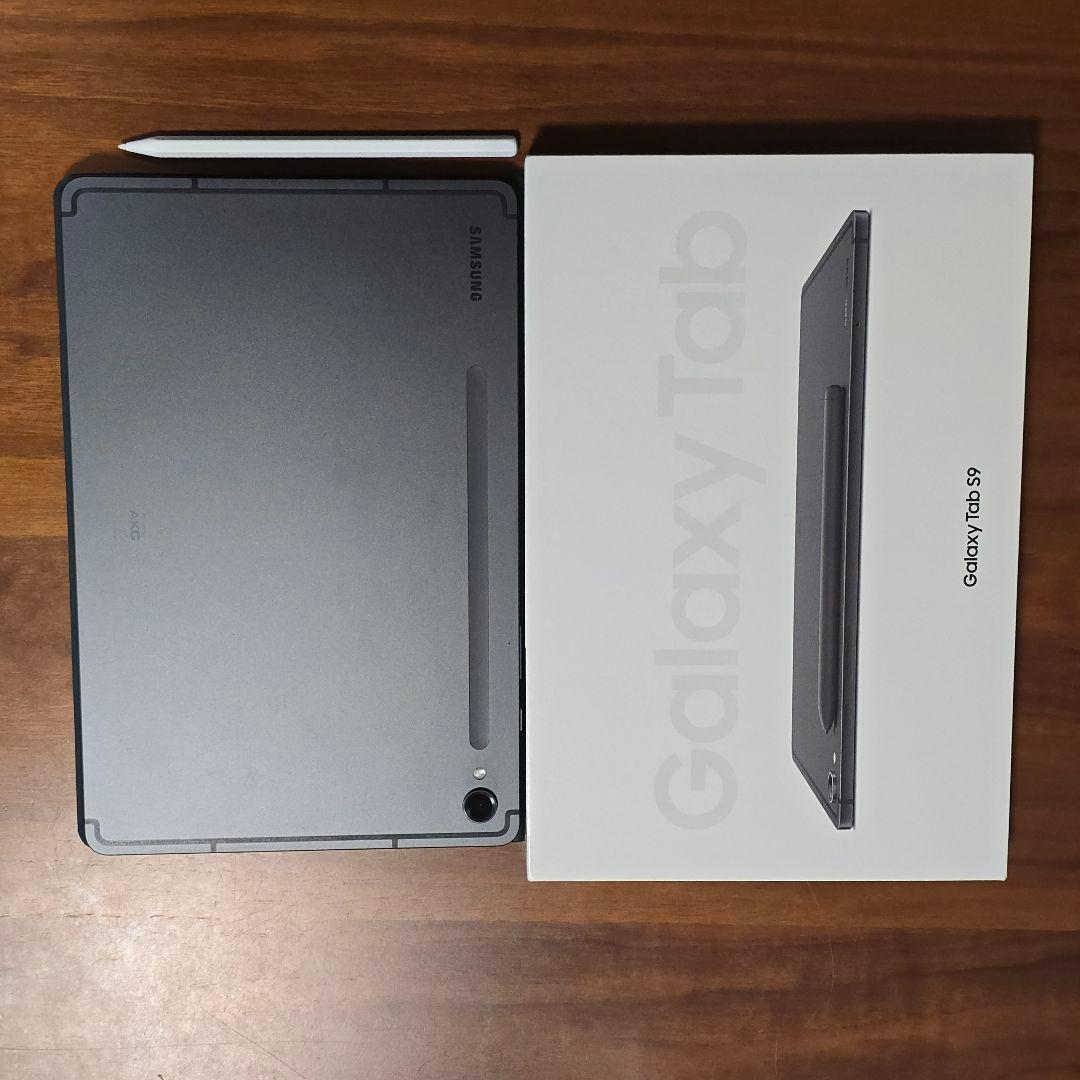 Galaxy Tab S9 11インチ128GB本体とカバーセット