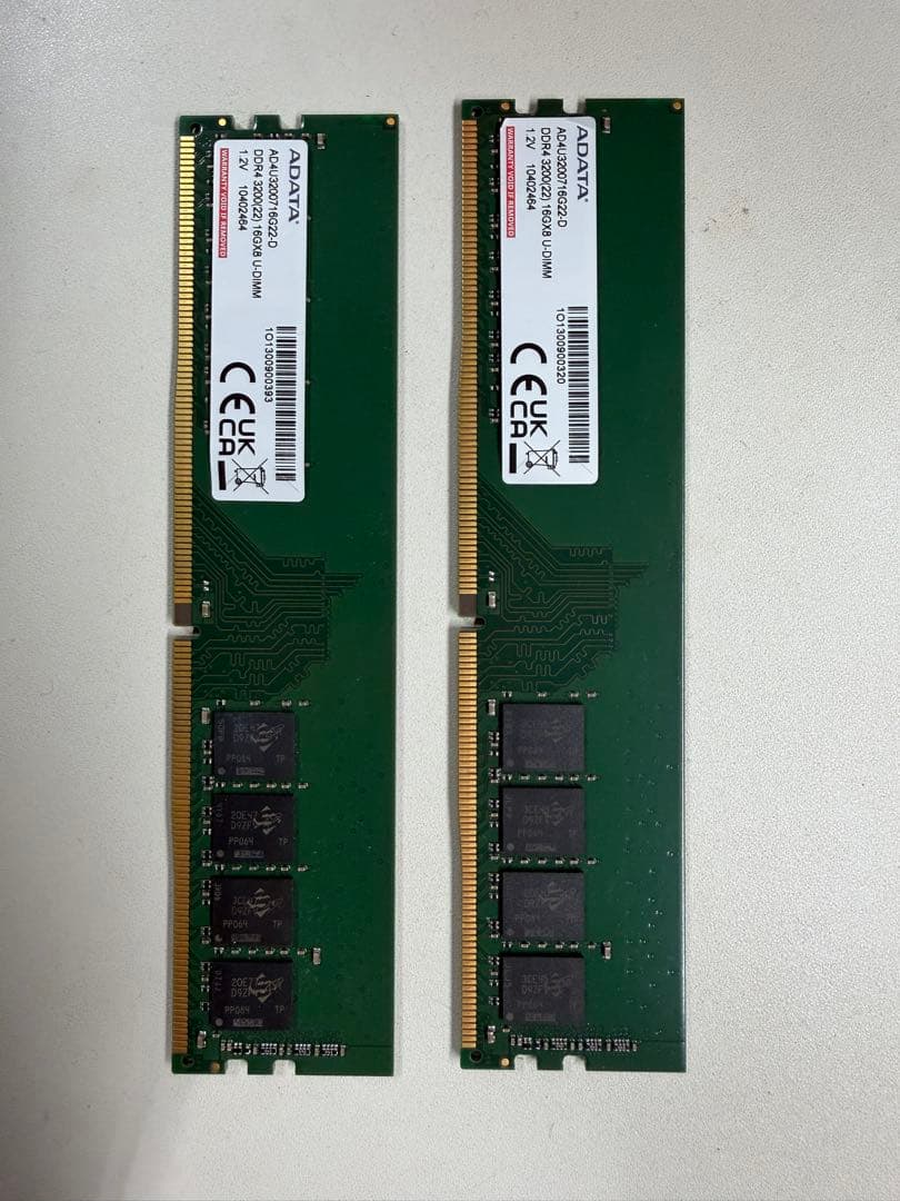 ADATA DDR4 3200 16GBx2 32GB メモリー