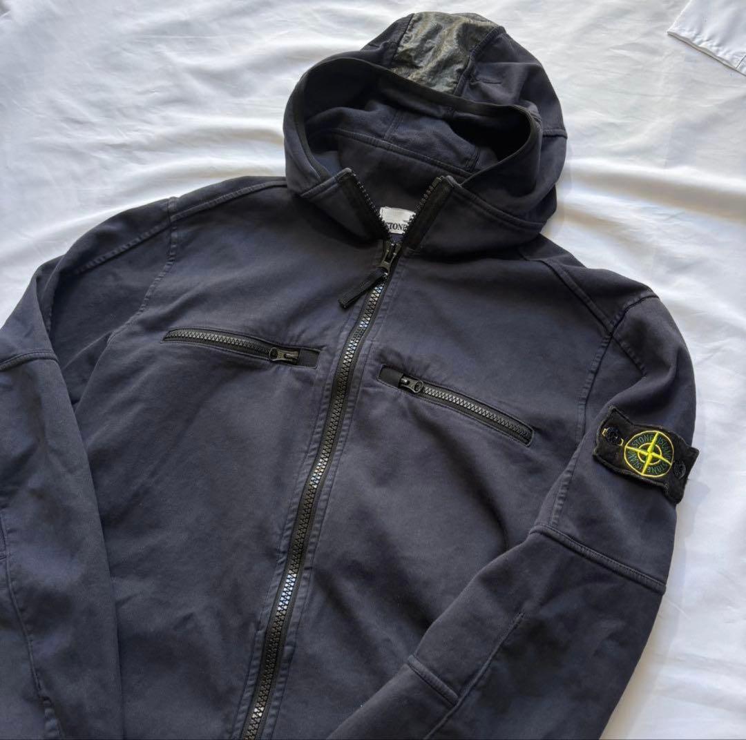 STONE  ジップアップ ジャケット ネイビー L 正規品