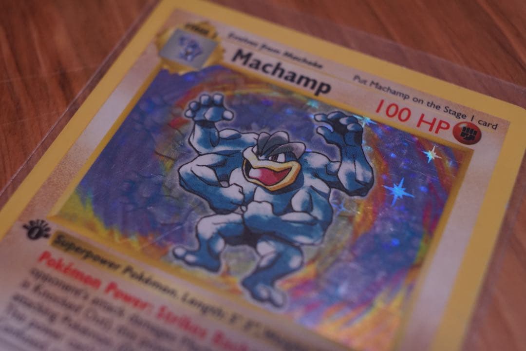 カイリキー Machamp ポケモンカード 英語 第一弾 シャドーレス 1ed