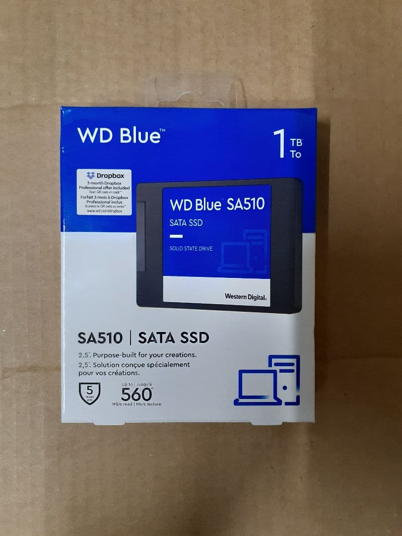 Kawasemi様 WD Blue SA510 1TB SSD 2点