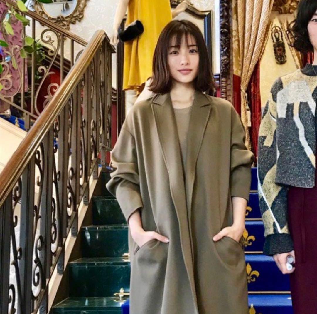 MUSE de Deuxieme Classe/ボタニーツイルコート/ブラウン