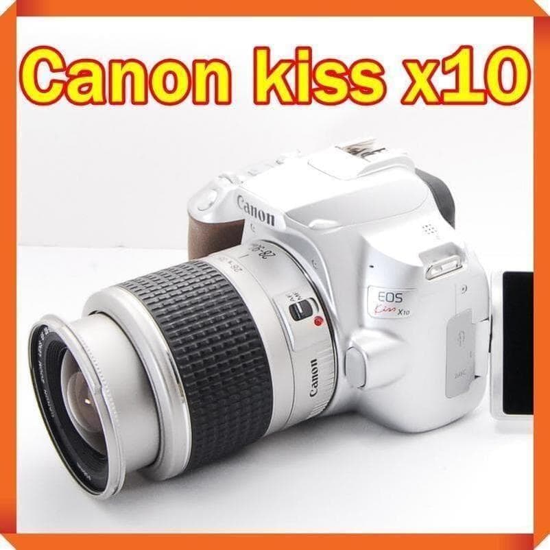 希少シルバーカラー！ Canon EOS kiss x10 新型機種で高性能♪