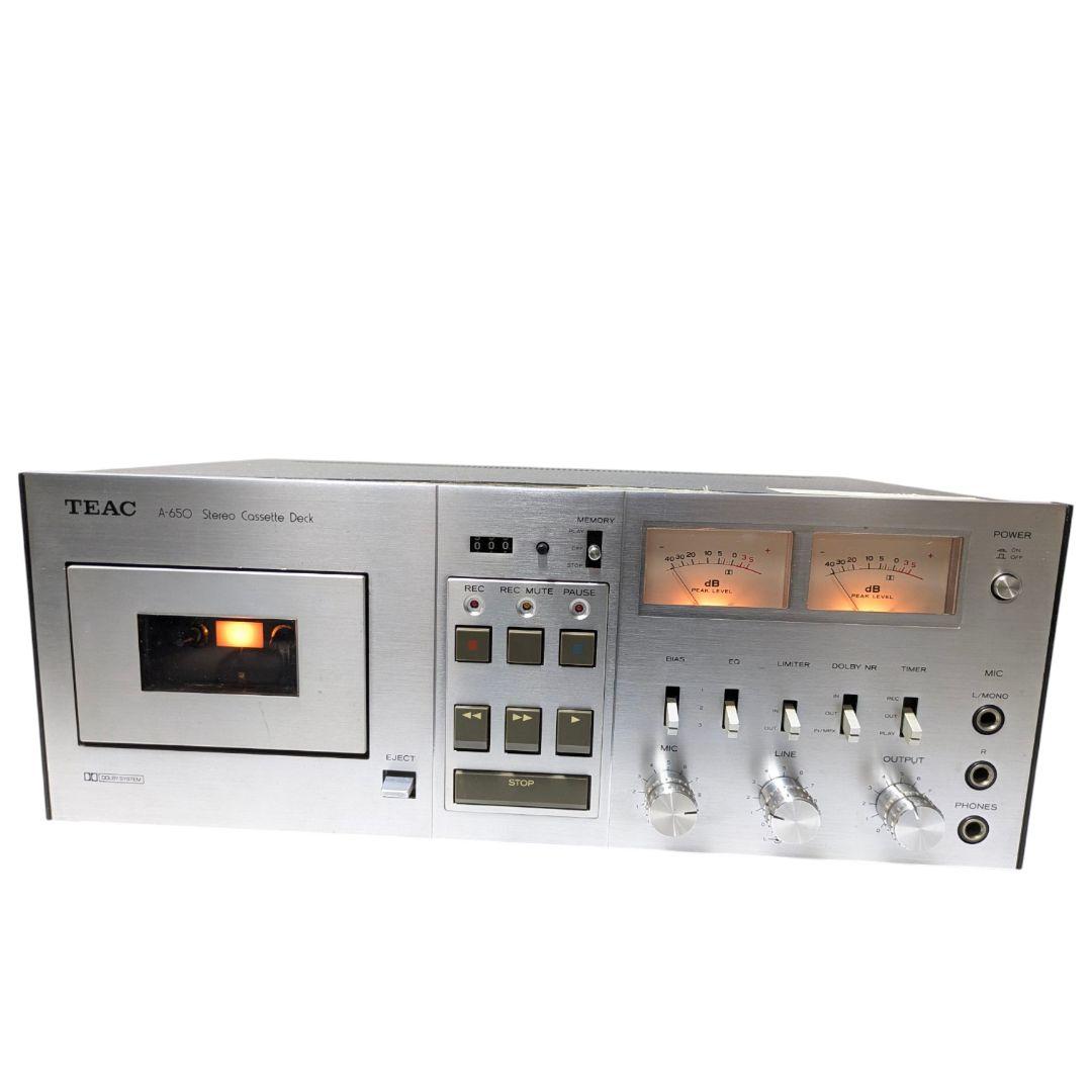 ＊現状品＊ 1970年代の高級カセットデッキ。音と所有する喜びをあなたに。
