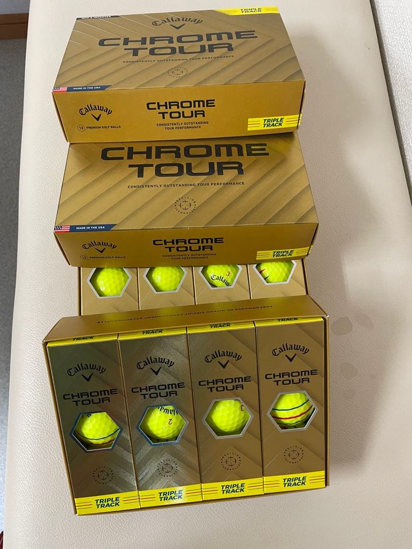 キャロウェイCHROME TOUR ゴルフボール2ダース