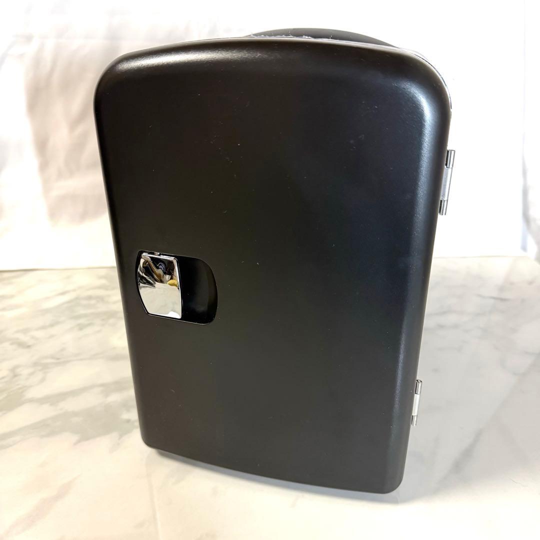 コンパクト冷蔵庫 ブラック 小型　4L容量 コードセット