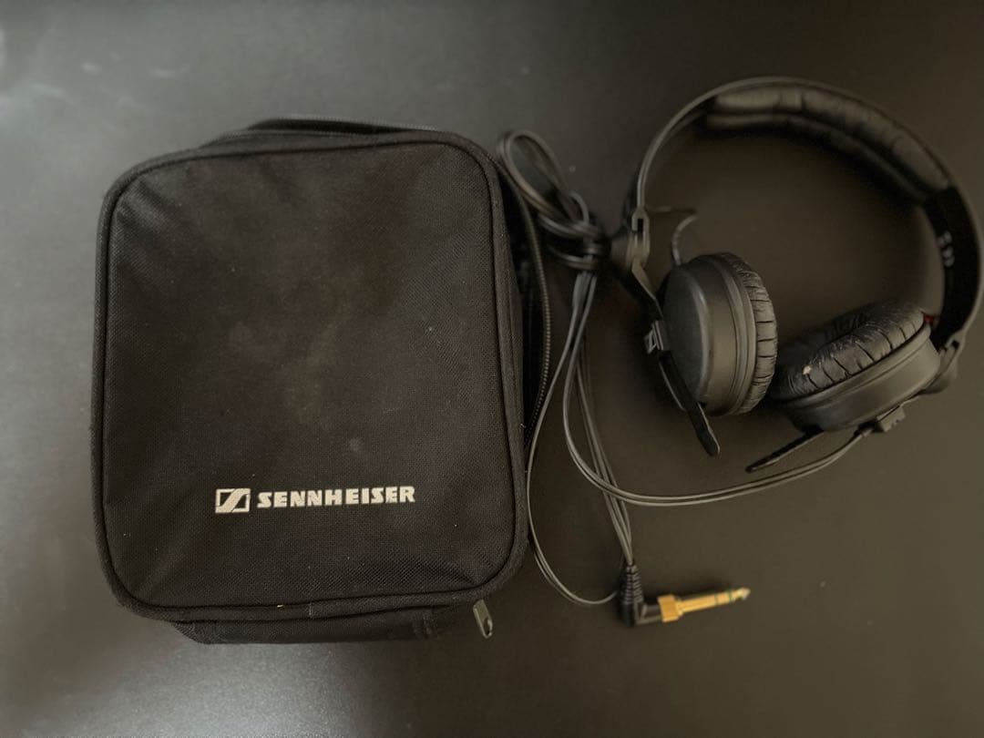 Sennheiser HD 25 ヘッドホン 専用ケース付き