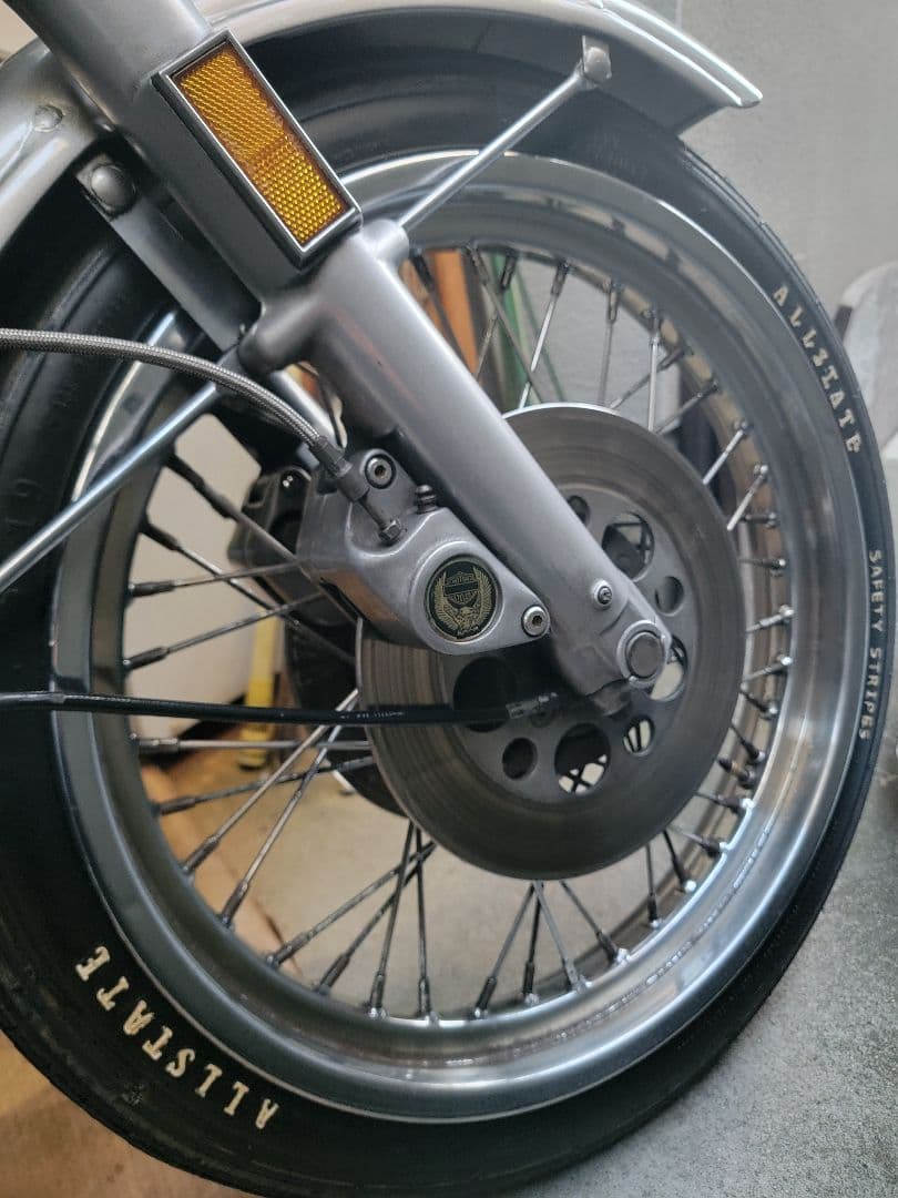 Old Vintageレア当時物 ショベル純正オプション キャリパー インサート