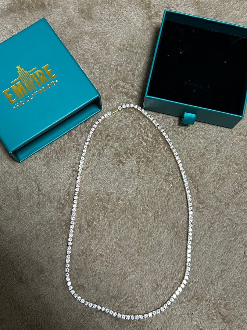 アクセサリー EMPIRE HOLLYWOOD Tennis Chain 18K Gold