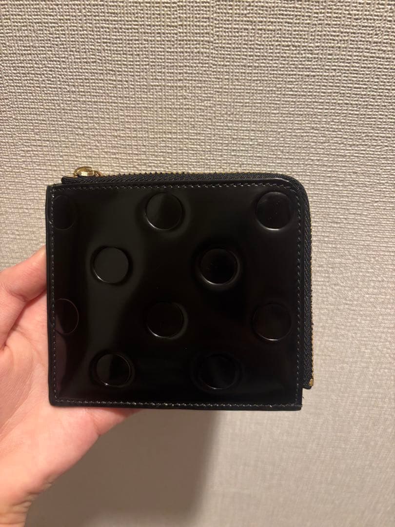 Wallet COMME des GARCONS ポルカドットエンボス 財布