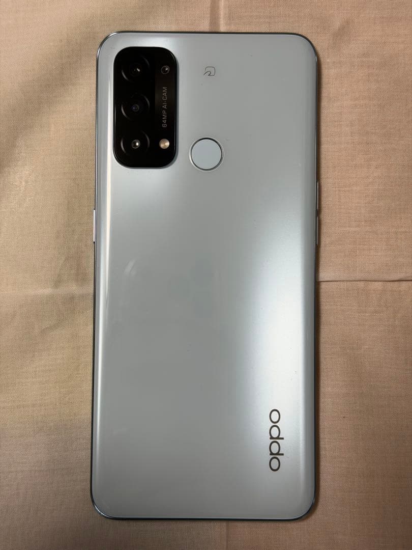 OPPO reno5A アイスブルー　SIMフリー