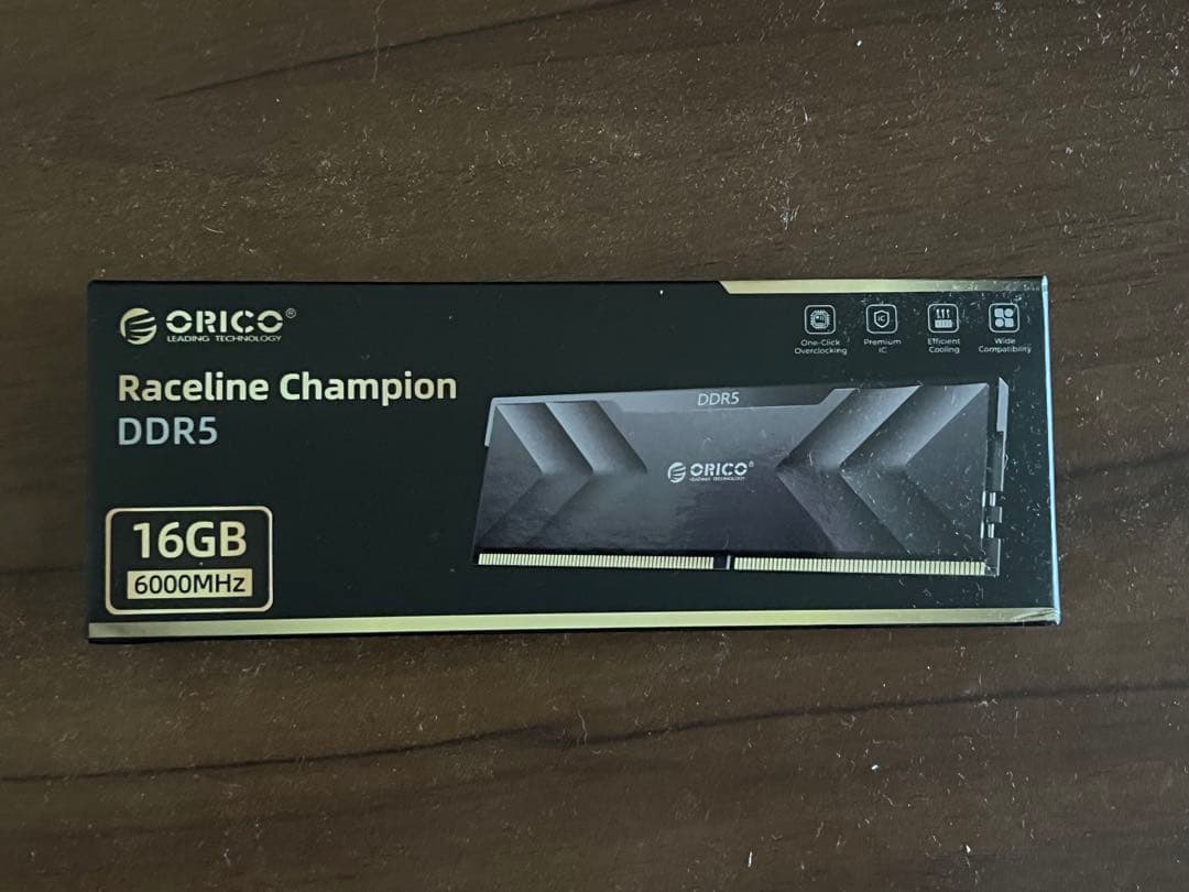 ORICO DDR5 メモリ　16GB 6000MHz