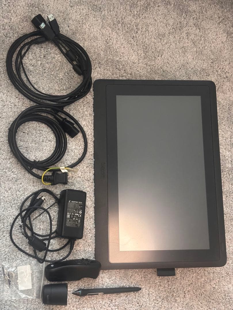 wacom cintiq 16 + TABMATE + 純正スタンド