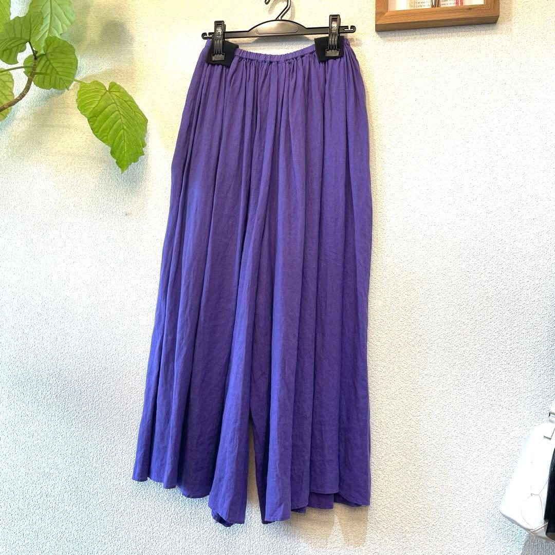 cafune(カフネ)リネンワイドパンツ