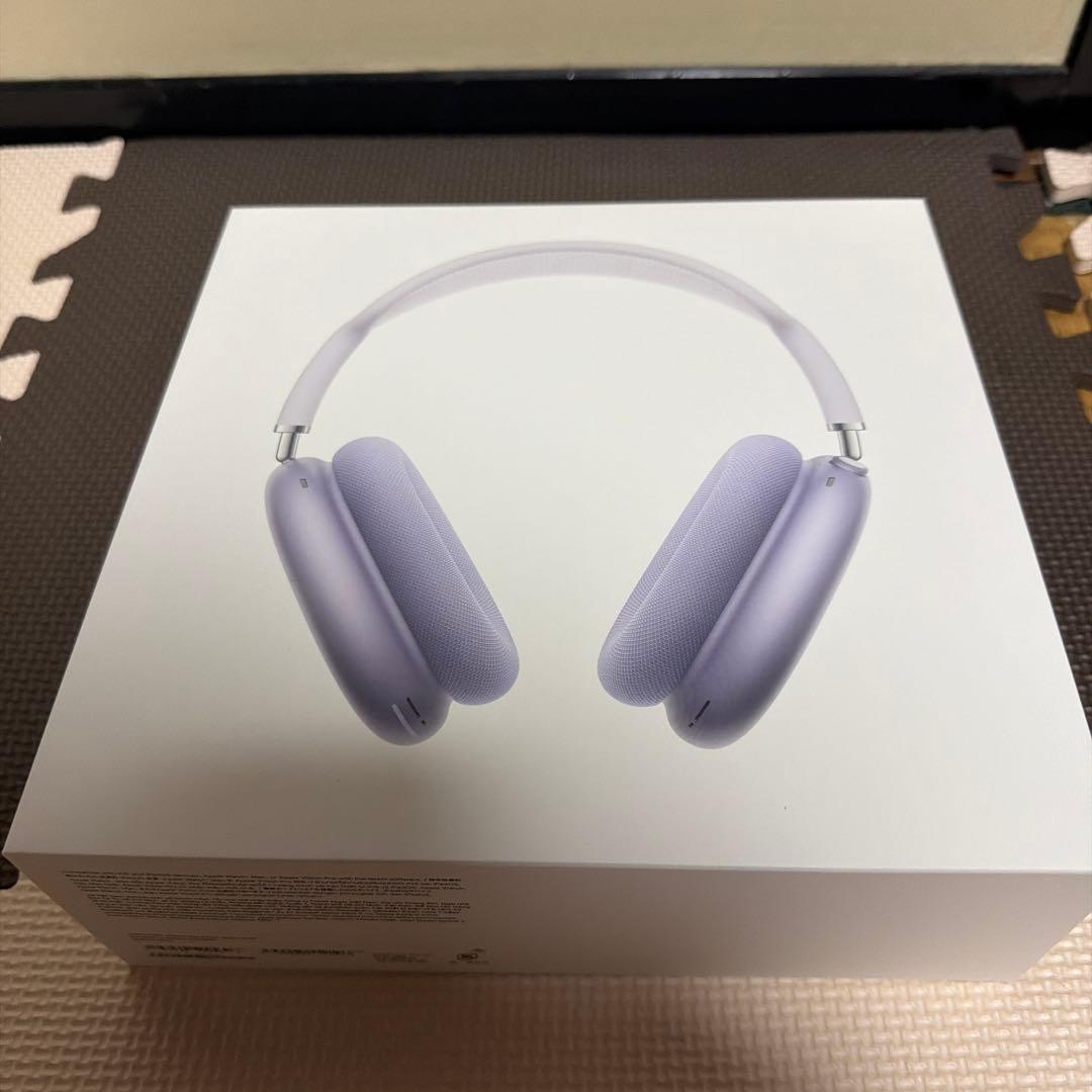 Apple AirPods Max パープル ケース付き