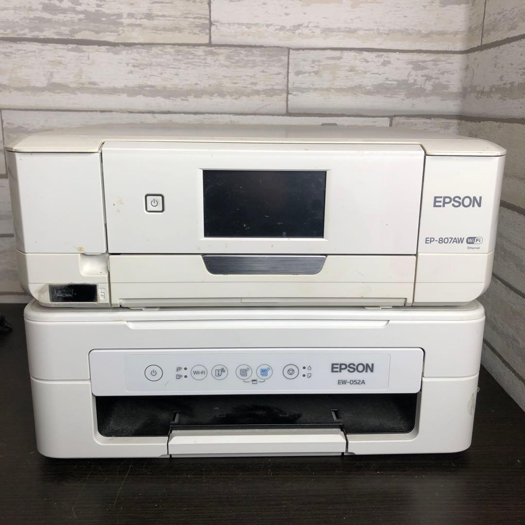 EPSON プリンター　EP-807AW EW-052A
