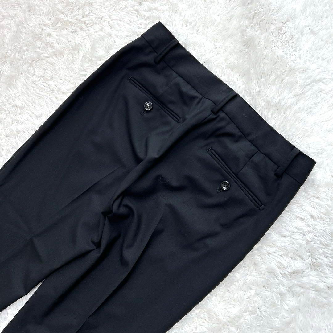 【美品】 Theory　パンツスーツ　オフィスウェア　セットアップ　黒　0サイズ