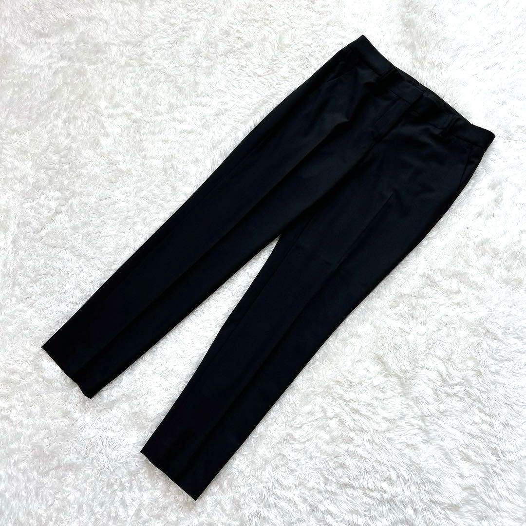 【美品】 Theory　パンツスーツ　オフィスウェア　セットアップ　黒　0サイズ