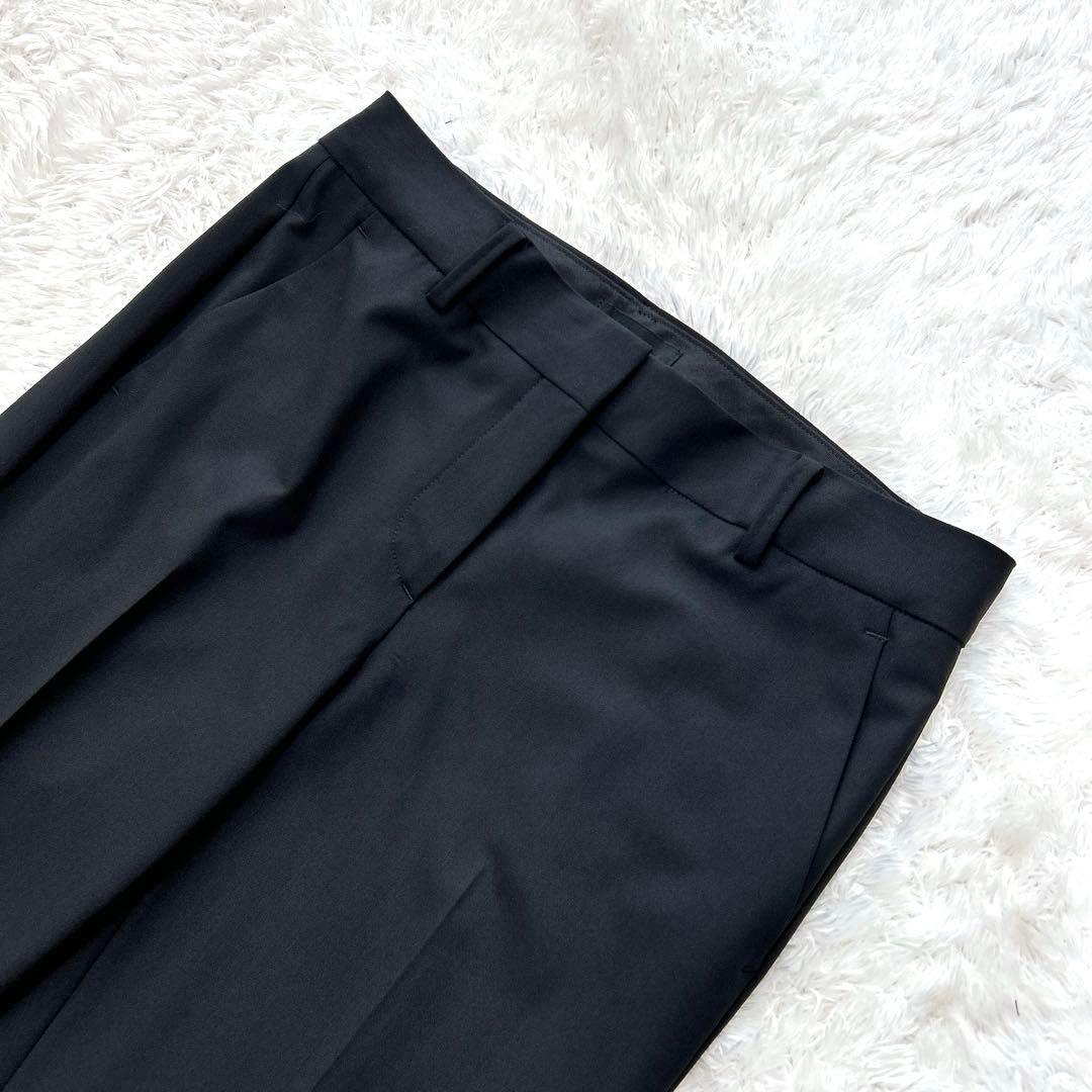【美品】 Theory　パンツスーツ　オフィスウェア　セットアップ　黒　0サイズ