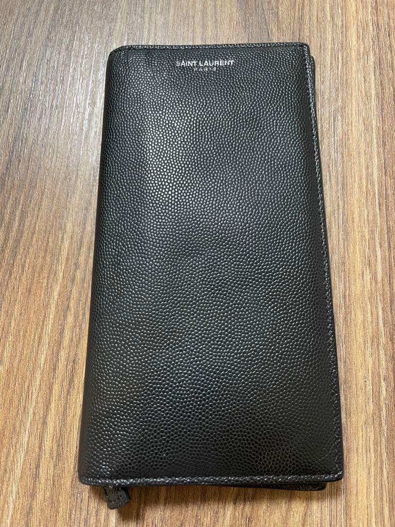 SAINT LAURENT サンローラン　黒　長財布　美品
