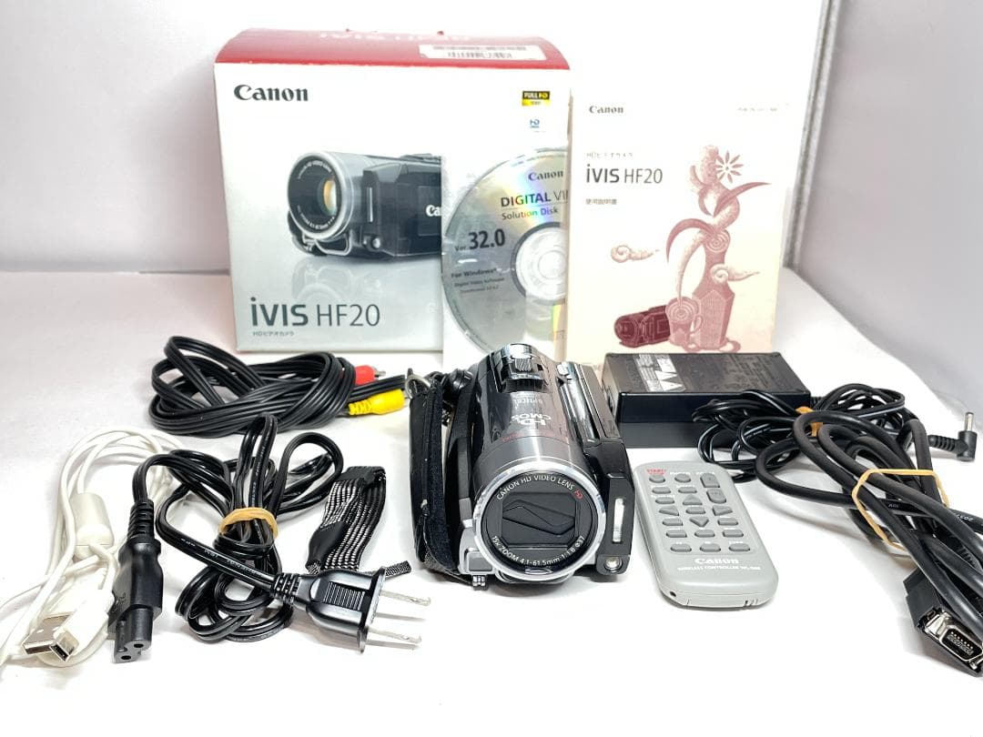 元箱付き キヤノン iVIS HF20