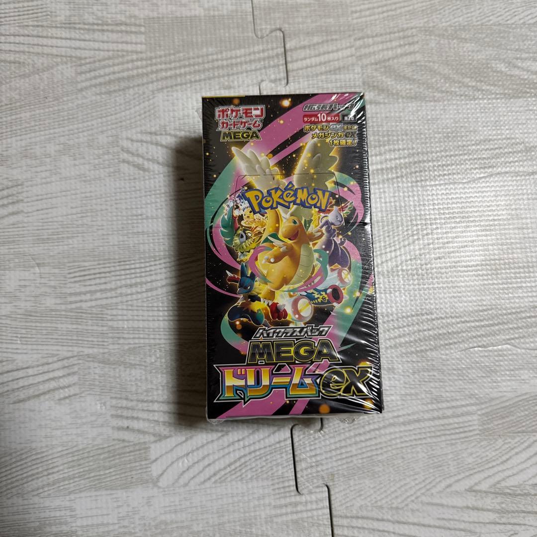 ポケモンカードゲーム MEGA ドリームEX BOX シュリンク付き