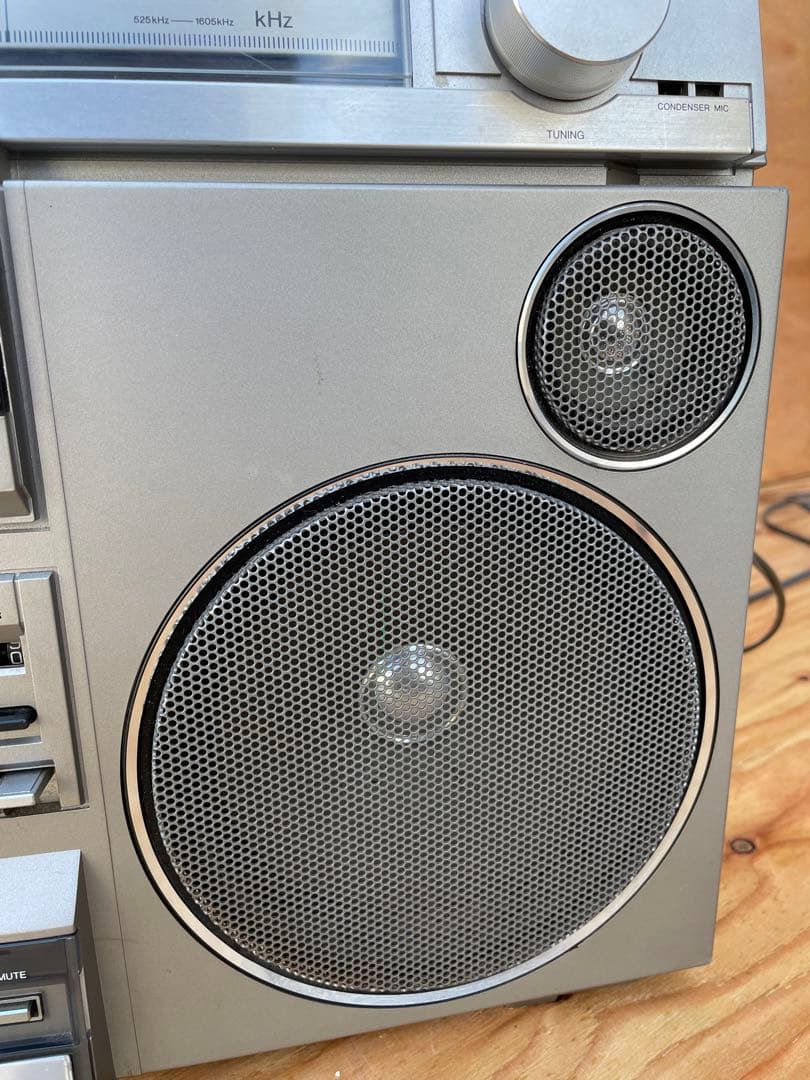 【ジャンク】AIWA CS75X アイワ ステレオラジオカセットレコーダー