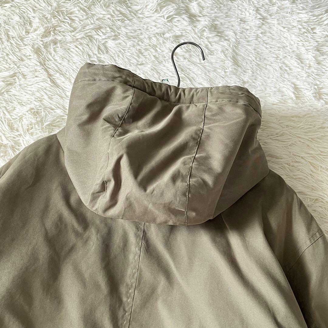 Burberrys　フードジャケット コート ノバチェック 中綿ライナー　玉虫色