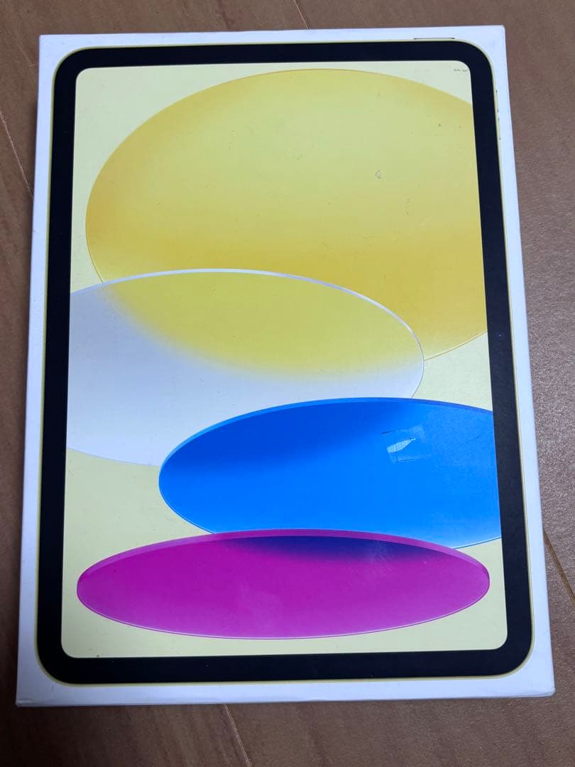 訳あり】iPad 第10世代 イエロー 箱あり 起動OK 充電不良