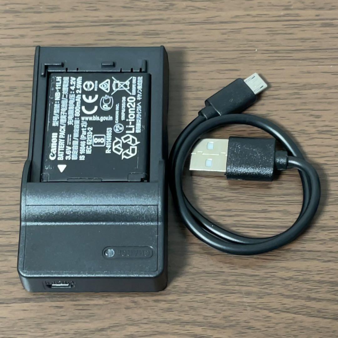 【美品 動作品】 Canon IXY650 充電器 バッテリー 付き