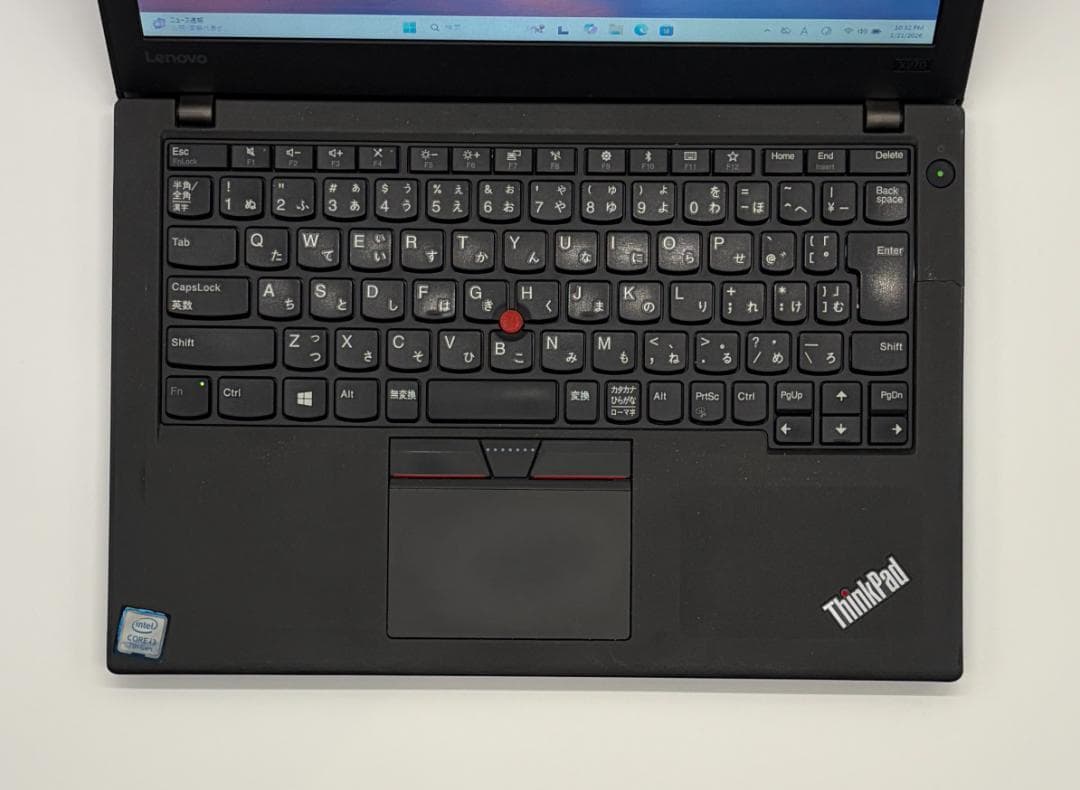 Windowsノート本体 Lenovo ThinkPad X270 | 8GB/256GB NVME
