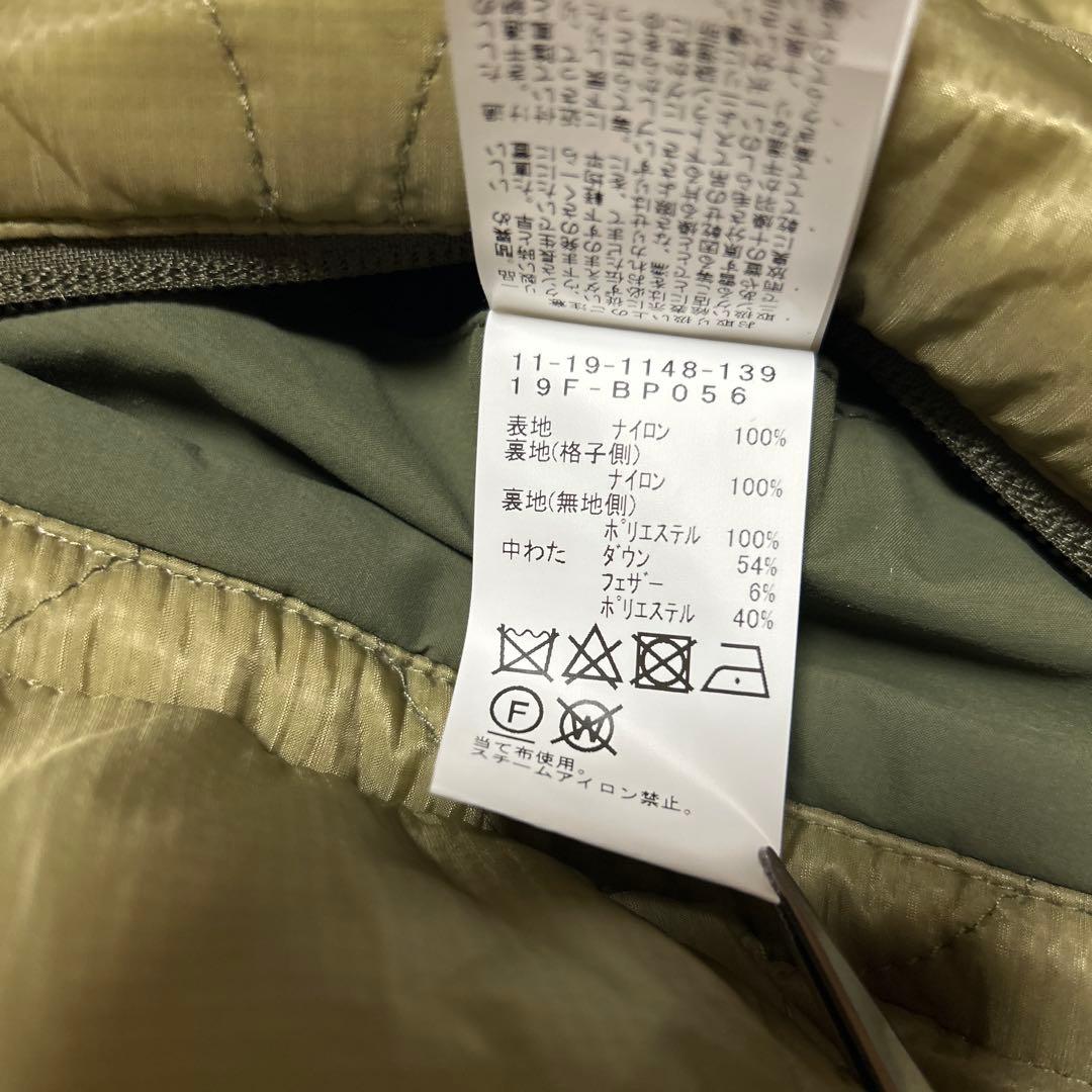美品BEAMS PLUS 小松マテーレ M-65 ダウンモッズコート ミリタリー