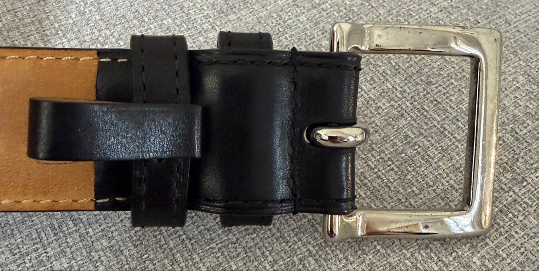 JOHN LOBB ジョンロブ レザーベルト Square022 サイズ80