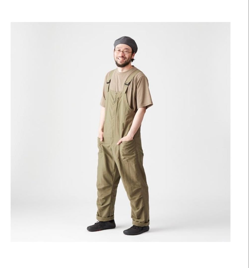 AXESQUIN ELEMENTS タッサーナイロンのオーバーオール（三）