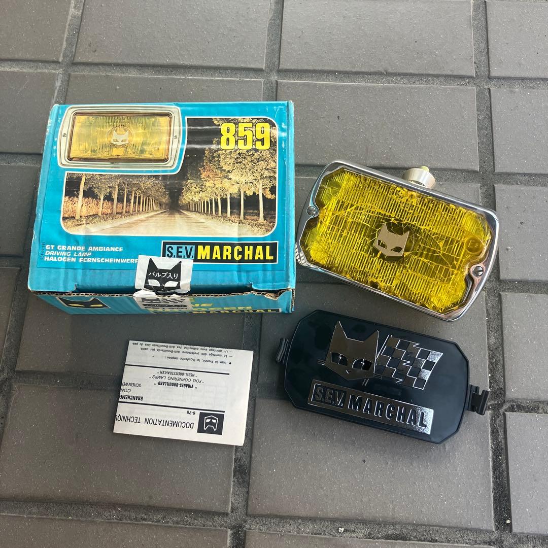 MARCHAL 859 ランプ　未使用　レンズ割れ