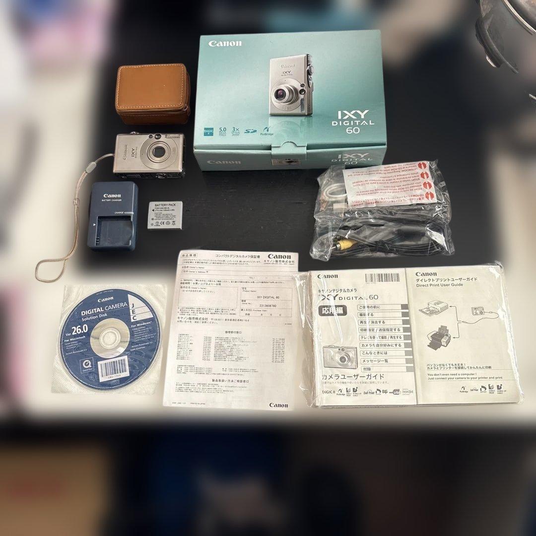 Canon キャノン IXY DIGITAL 60使用回数少なめの美品