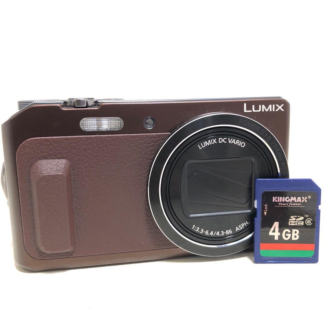 Panasonic パナソニック　LUMIX DMC-TZ57 SDカード付