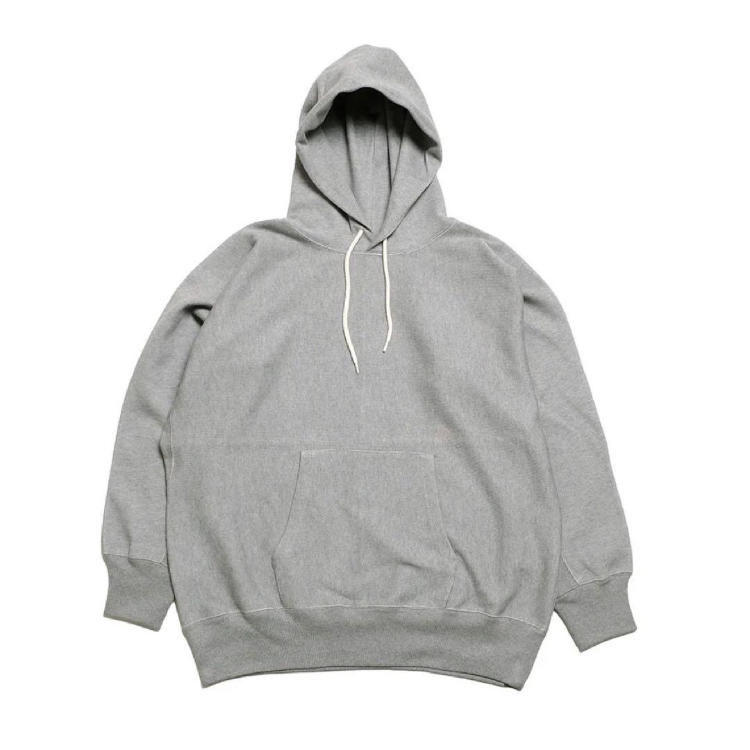 新品nanamica Hooded Pullover Sweat グレー　L