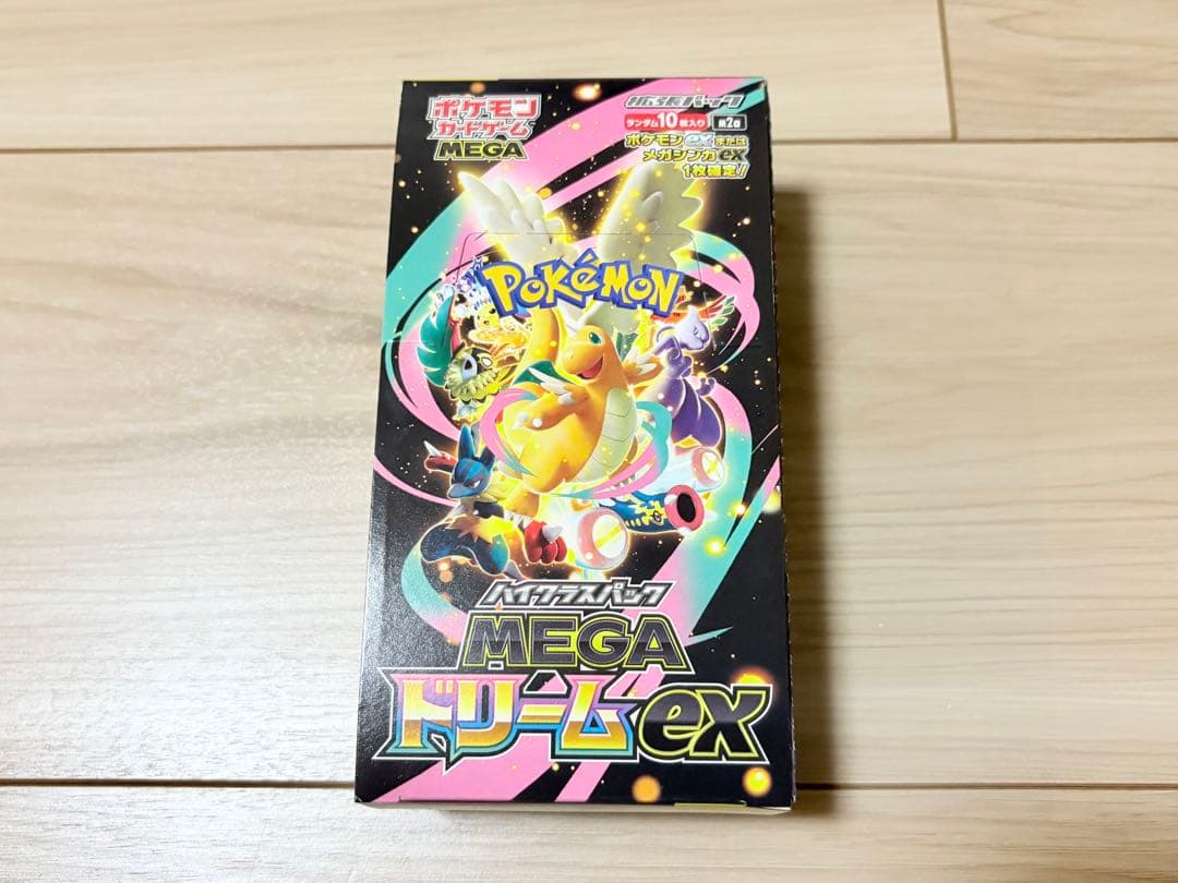 ポケモンカードゲーム MEGAドリームEX 1BOX シュリンクなし