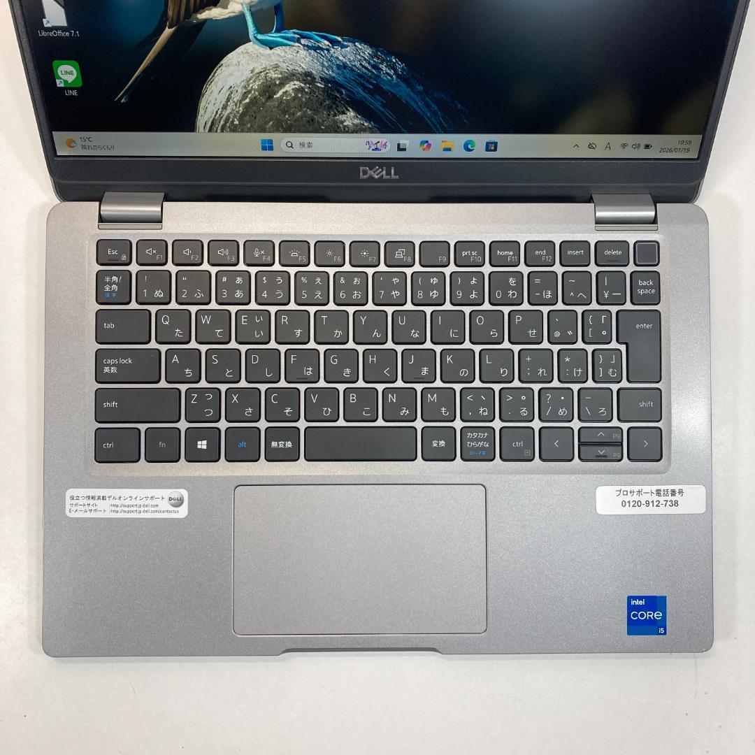 DELL デル ノートパソコン i5 SSD Windows11 PC